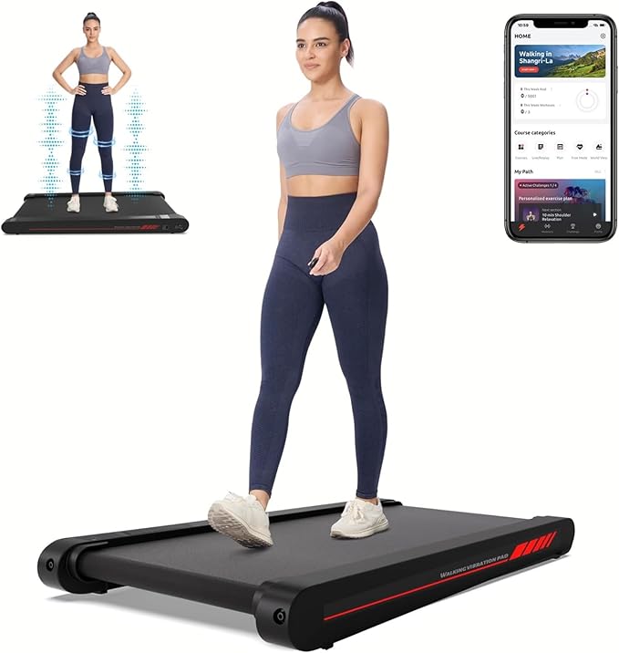 Sperax Walking Treadmill Pad with APP, 3 in 1 Under Desk Treadmill