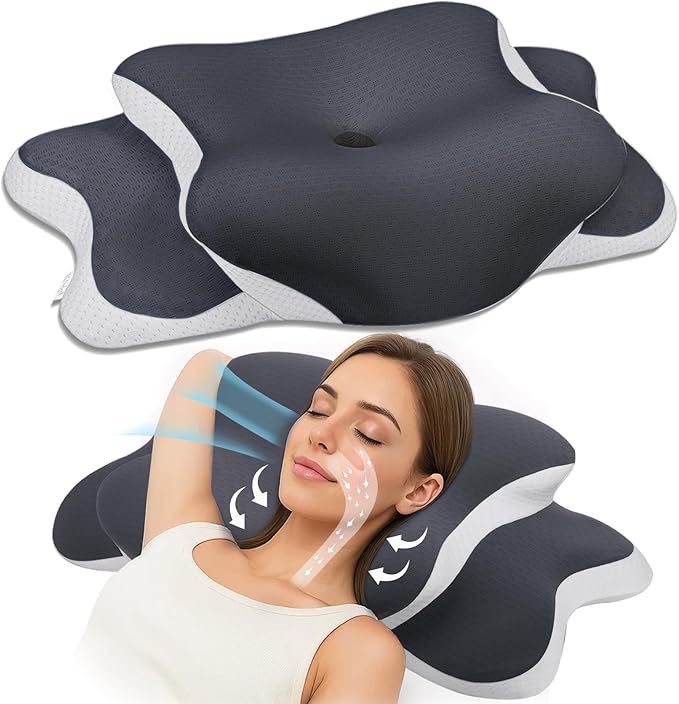 Cervical Pillow for Side Sleepers,Memory Foam Pillows
