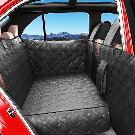 Back Seat Extender for Dogs – Waterproof Dog Seat Cover for Back Seat