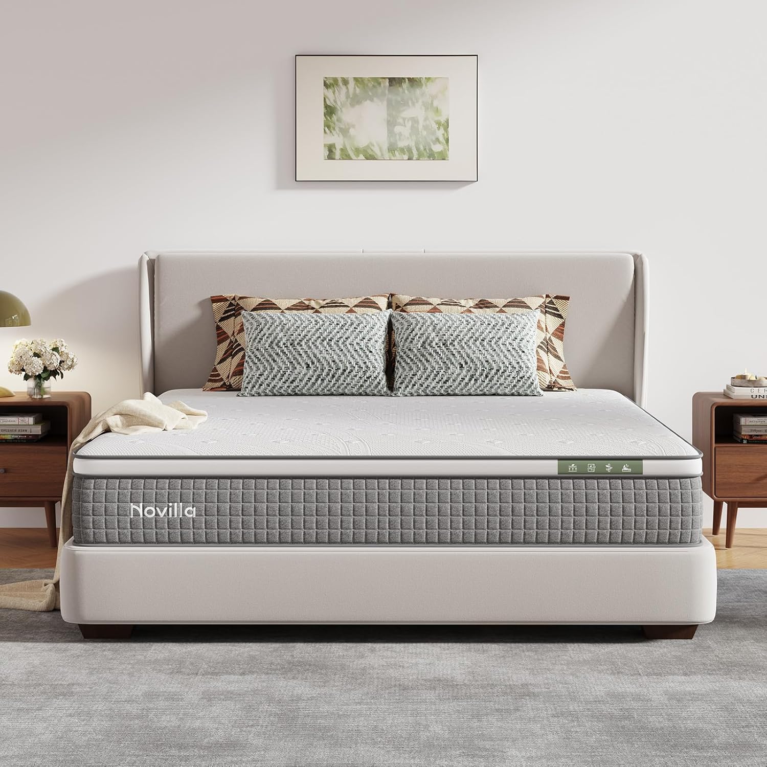 Novilla 12 Inch King Mattress