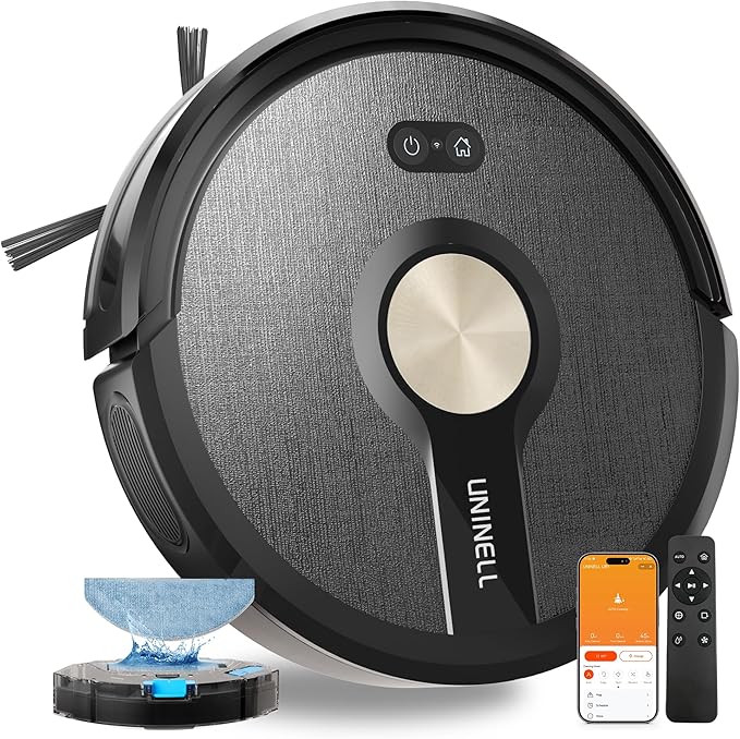 Robot Vacuum and Mop Combo,5000Pa Robotic Vacuum Cleaner.
