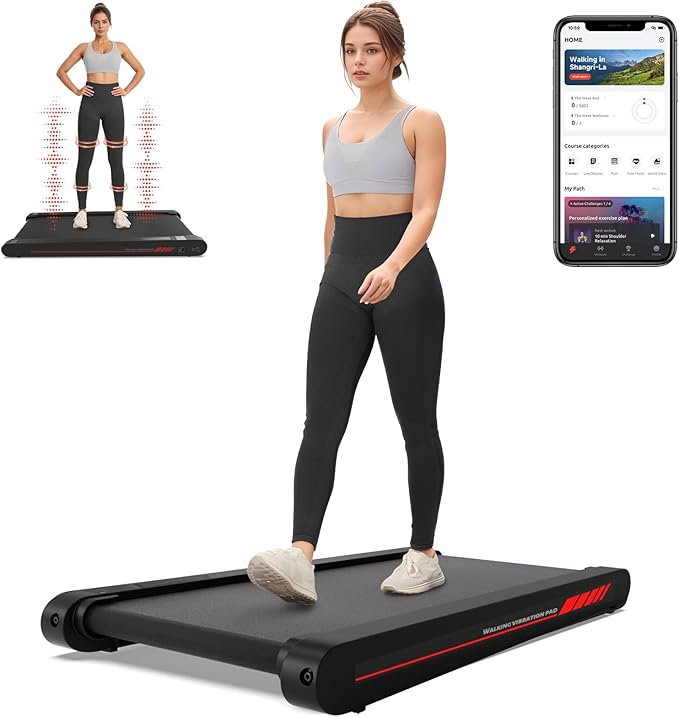 Walking Vibration Treadmill With Servo Quiet Motor